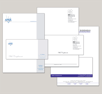 letterheads and compliment slips samples